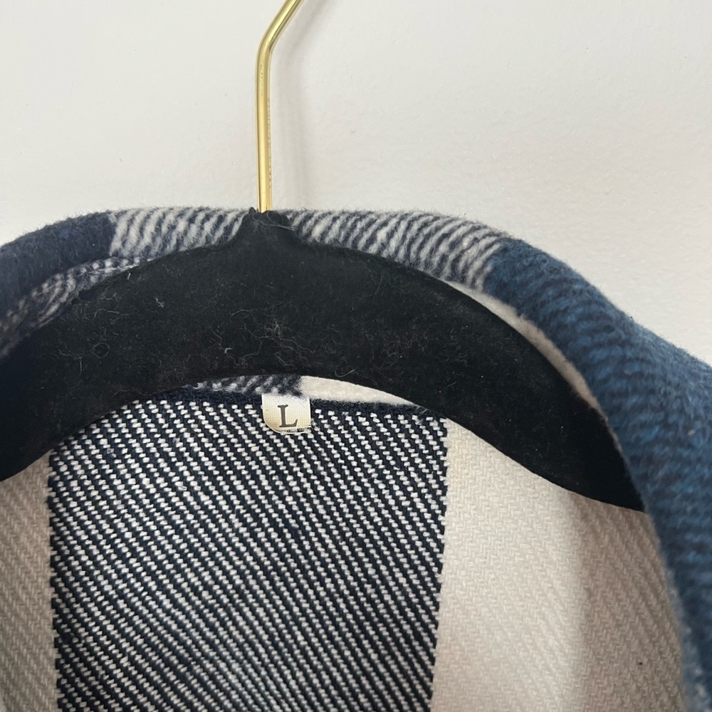 Blue Flannel Shacket